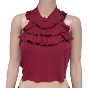 Red halter tank top (Code-P198)